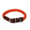 Beeztees Halsband Voor Hond Korda Nylon Rood / Oranje 55x2 Cm