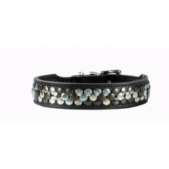 Hunter Halsband Voor Hond Arizona Bruin Nappaleer Bruin Onderlegd 30-34,5x37x2,6 Cm