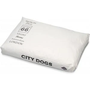 D&D Hondenkussen City Dogs Wit 100 X 70 X 12 Cm - 100 X 70 X 12 Cm 1 D&D Hondenkussen City Dogs Wit 100 X 70 X 12 Cm - 100 X 70 X 12 Cm