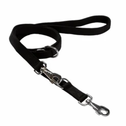 Adori Traininglijn Nylon Zwart - Hondenriem - 200x2.5 Cm