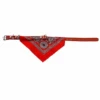 Adori Hondenhalsband Met Zakdoek Leer Rood 35 Cm