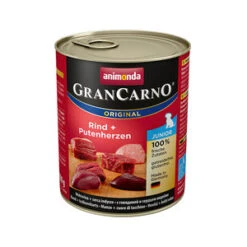 Animonda GranCarno Original Junior - Rund Met Kalkoenhart - 6 X 800 G