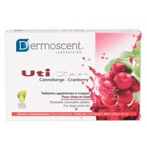 Dermoscent Uti-Zen - 30 Tabletten 2 Dermoscent Uti-Zen - 30 Tabletten - Afbeelding 2