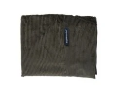 Hoes Hondenbed Chocolade Bruin Ribcord Large