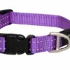 Rogz For Dogs Lumberjack Hondenhalsband Verstelbaar Paars 73 X 2,5 Cm
