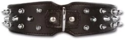 Hondenhalsband Savage Spikes Black 45mm