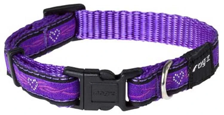 ROGZ Hondenhalsband Purple Chrome 2 ROGZ Hondenhalsband Purple Chrome - Afbeelding 2