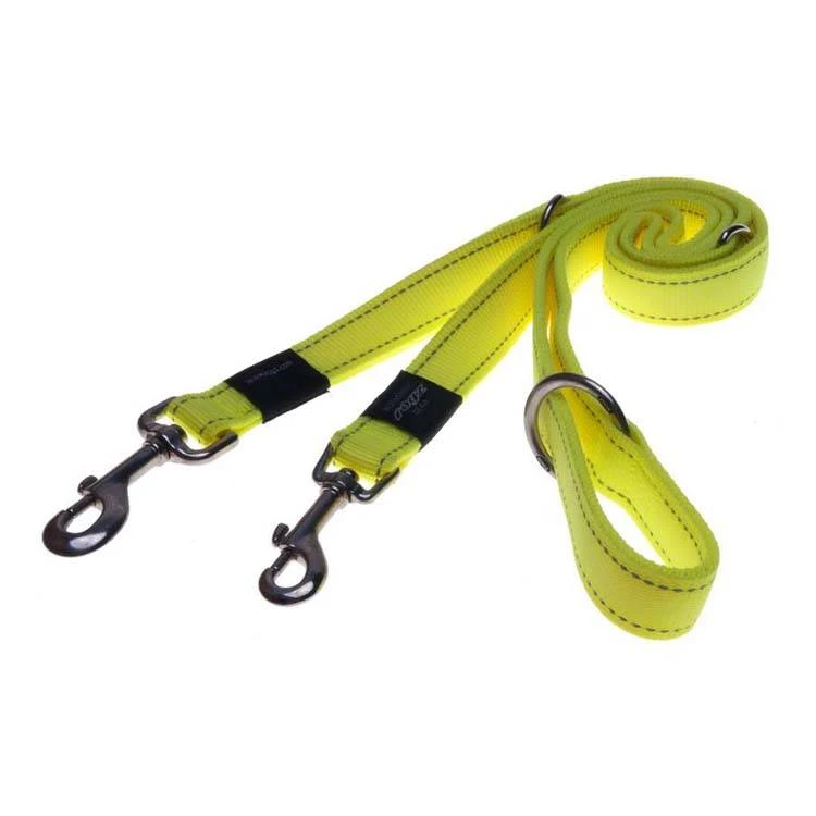 Rogz For Dogs Fanbelt Multipurpose Lijn Geel 3 Rogz For Dogs Fanbelt Multipurpose Lijn Geel - Afbeelding 3