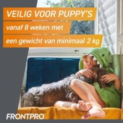 Frontpro - Kauwtabletten Tegen Vlooien En Teken Voor Honden 12 Frontpro - Kauwtabletten Tegen Vlooien En Teken Voor Honden -Huisdierproducten frontpro kauwtabletten tegen vlooien en teken voor honden 4