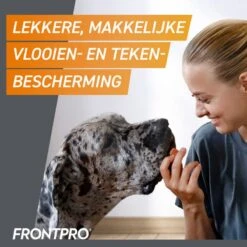 Frontpro - Kauwtabletten Tegen Vlooien En Teken Voor Honden 13 Frontpro - Kauwtabletten Tegen Vlooien En Teken Voor Honden -Huisdierproducten frontpro kauwtabletten tegen vlooien en teken voor honden 5