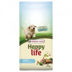 Happy Life Junior Kip - Hondenvoer - 10 Kg 2 Happy Life Junior Kip - Hondenvoer - 10 Kg - Afbeelding 2