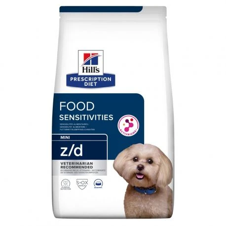Hill's Prescription Diet Z/D Mini Canine Food Sensitivities - Brokken Voor Honden 1 Hill's Prescription Diet Z/D Mini Canine Food Sensitivities - Brokken Voor Honden
