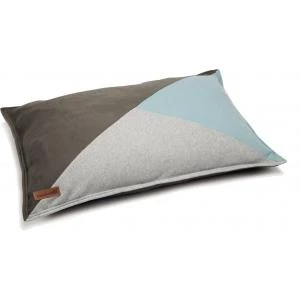 Beeztees Hondenkussen Teko Grijs Antraciet/blauw 100 X 70 Cm 1 Beeztees Hondenkussen Teko Grijs Antraciet/blauw 100 X 70 Cm