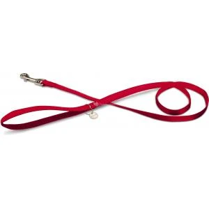 Beeztees Hondenriem Mac Leather 120cm X 15mm Rood 2 Beeztees Hondenriem Mac Leather 120cm X 15mm Rood - Afbeelding 2