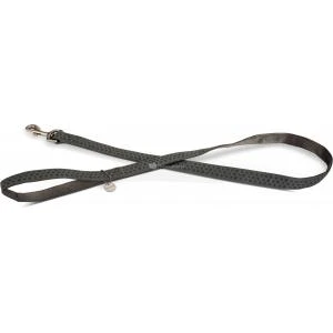 Beeztees Hondenriem Mac Leather 120cm X 25mm Grijs 2 Beeztees Hondenriem Mac Leather 120cm X 25mm Grijs - Afbeelding 2