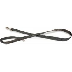 Beeztees Hondenriem Mac Leather 120cm X 25mm Grijs