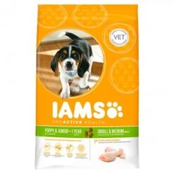 Iams Puppy & Junior Small/Medium Hondenvoer 12 Kg 6 Iams Puppy & Junior Small/Medium Hondenvoer 12 Kg -Huisdierproducten iams puppy junior small medium hondenvoer