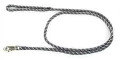 MARTIN SELLIER Looplijn Voor Hond Longe Nylon Reflecterend Grijs 13 Mmx200 Cm