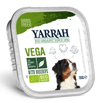Yarrah - Natvoer Hond Kuipje Chunks Vega - 12 X 150 G 2 Yarrah - Natvoer Hond Kuipje Chunks Vega - 12 X 150 G - Afbeelding 2
