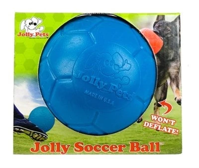 Jolly Soccer Ball Large (8") 20 Cm - Oceaan Blauw 1 Jolly Soccer Ball Large (8") 20 Cm - Oceaan Blauw
