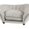 Enchanted Hondenmand Sofa Ultra Pluche Snuggle Lichtgrijs 68x41x38 Cm