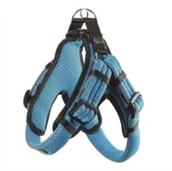 Hunter Tuig Voor Hond Manoa Vario Quick Light Mesh Blauw / Zwart 36-45 Cmx27 Mm