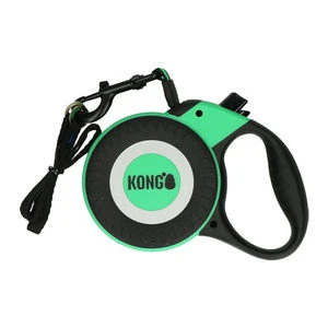 KONG Retractable Leash Reflect - Groen - Maat L 1 KONG Retractable Leash Reflect - Groen - Maat L