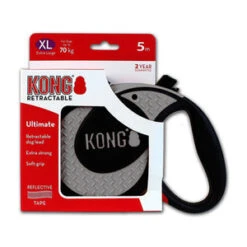 KONG Retractable Leash Ultimate - Grijs