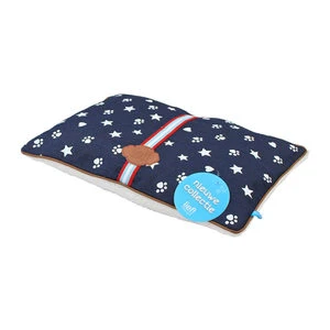 Lief! Unisex Hondenkussen Tweezijdig Jeans - 87 X 52 Cm 2 Lief! Unisex Hondenkussen Tweezijdig Jeans - 87 X 52 Cm - Afbeelding 2