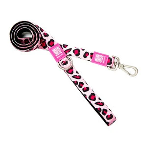 Hondenriem Leopard Pink 1 Hondenriem Leopard Pink