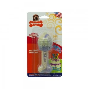 Nylabone Dura Chew Birthday Cake Hondenkluif - Wolf 1 Nylabone Dura Chew Birthday Cake Hondenkluif - Wolf