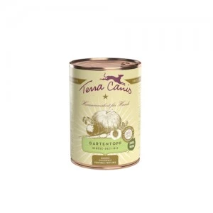 Terra Canis Garden Casserole - Groente Fruit Mix - 12 X 400 G Blikken