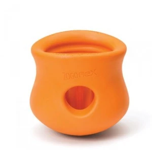 Zogoflex Toppl Treat Toy - Small - Orange 3 Zogoflex Toppl Treat Toy - Small - Orange - Afbeelding 3
