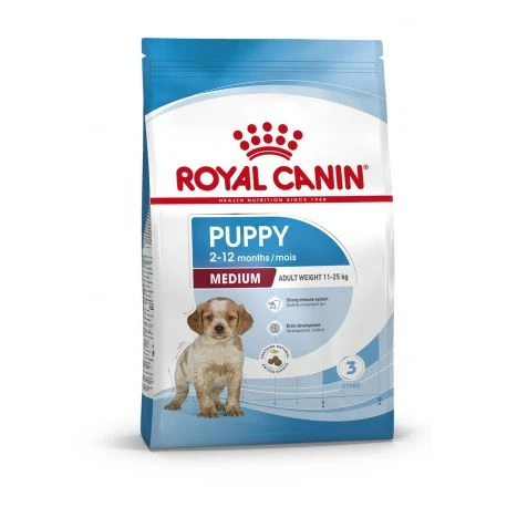 Royal Canin Puppy Medium - Brokken Voor Pups Van 10 Tot 25 Kg 1 Royal Canin Puppy Medium - Brokken Voor Pups Van 10 Tot 25 Kg