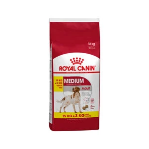 Royal Canin Medium Adult Hondenvoer 15 + 3 Kg Gratis 2 Royal Canin Medium Adult Hondenvoer 15 + 3 Kg Gratis - Afbeelding 2
