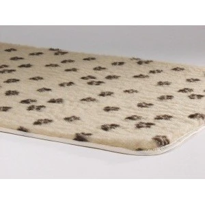 Beeztees Vetbed Beige Met Pootjesprint Voor Honden Large 1 Beeztees Vetbed Beige Met Pootjesprint Voor Honden Large