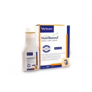 Virbac Nutribound Kat 3x150ml - Voedingssupplement Per Verpakking 2 Virbac Nutribound Kat 3x150ml - Voedingssupplement Per Verpakking - Afbeelding 2